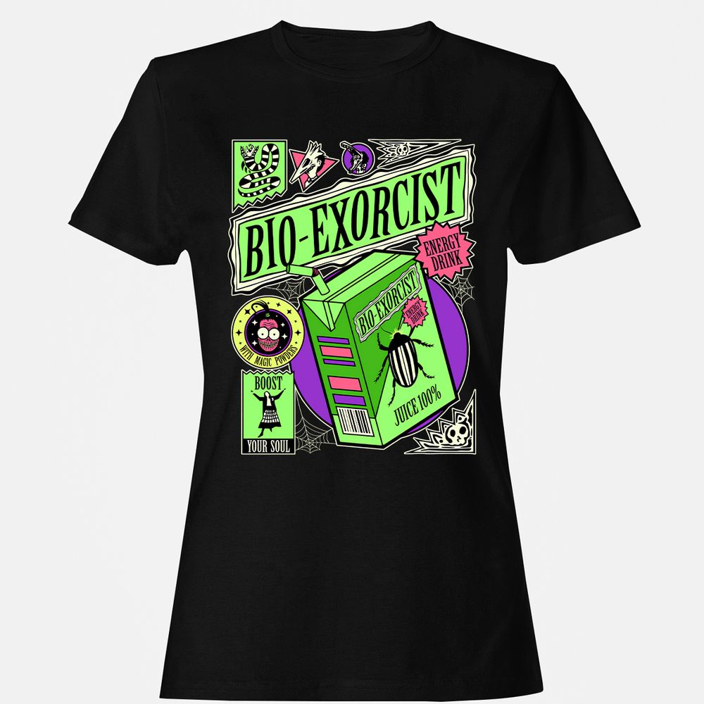 Women's T-Shirt - MTFKHTU3 - Black - 1