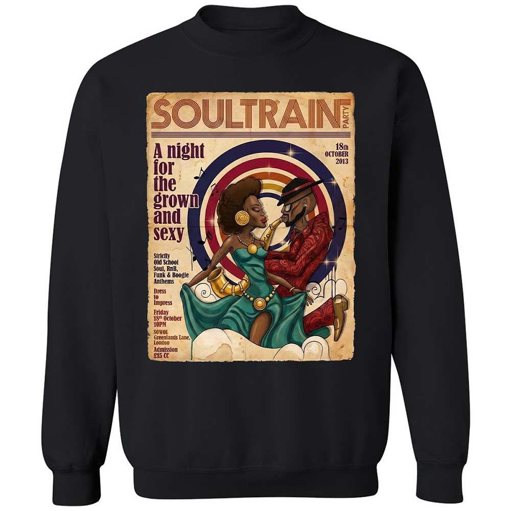 Classic Unisex Sweatshirt - GA8QRYGZ - Black - 1