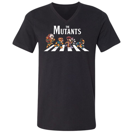 Unisex V-Neck T-Shirt - 3AGCB8Y6 - Black - 1