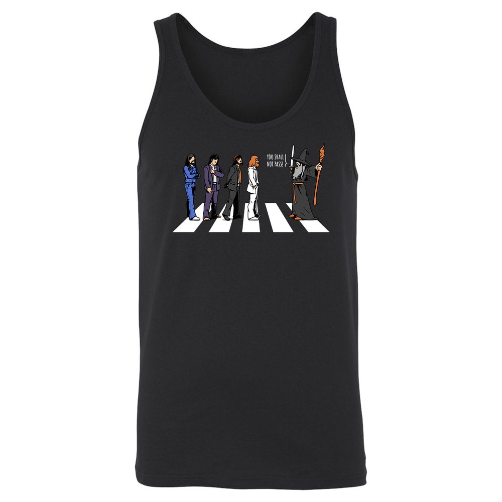Unisex Jersey Tank - 68NN4FUY - Black - 1