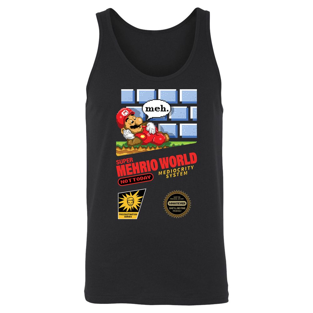 Unisex Jersey Tank - HPWHATG9 - Black - 1