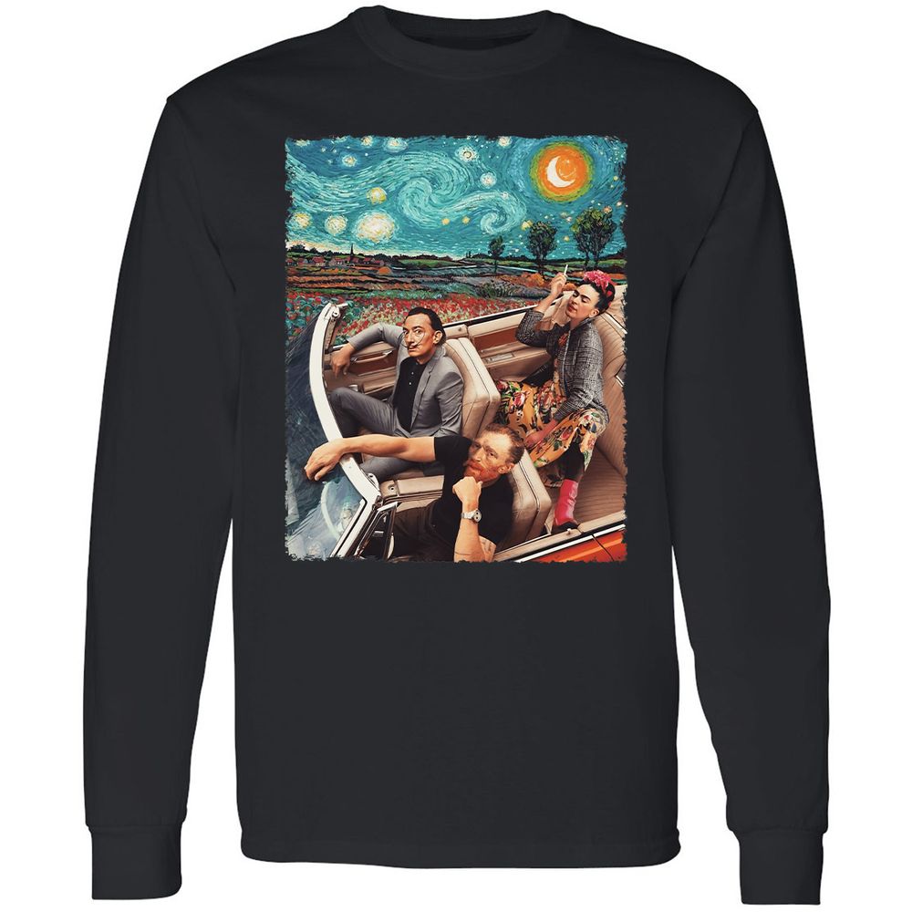 Long Sleeve T-Shirt - XDGHN79N - Black - 1