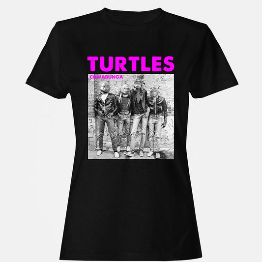 Women's T-Shirt - 9BF9ZP8Q - Black - 1