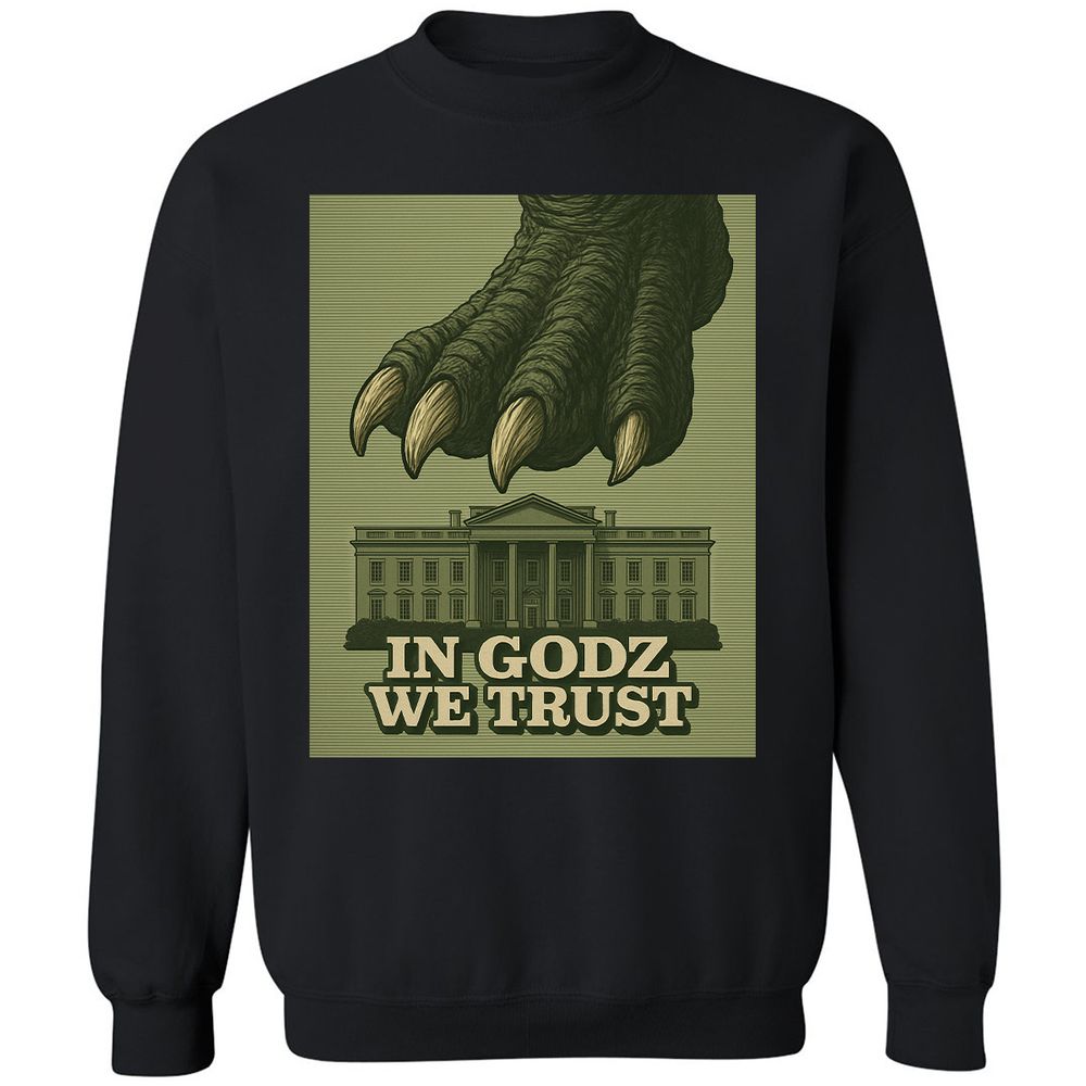 Classic Unisex Sweatshirt - W6G1Q8ZW - Black - 1