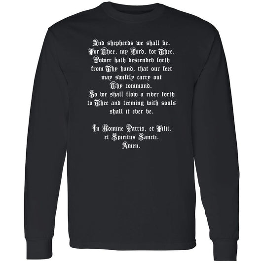 Long Sleeve T-Shirt - 56D5BQ6J - Black - 1