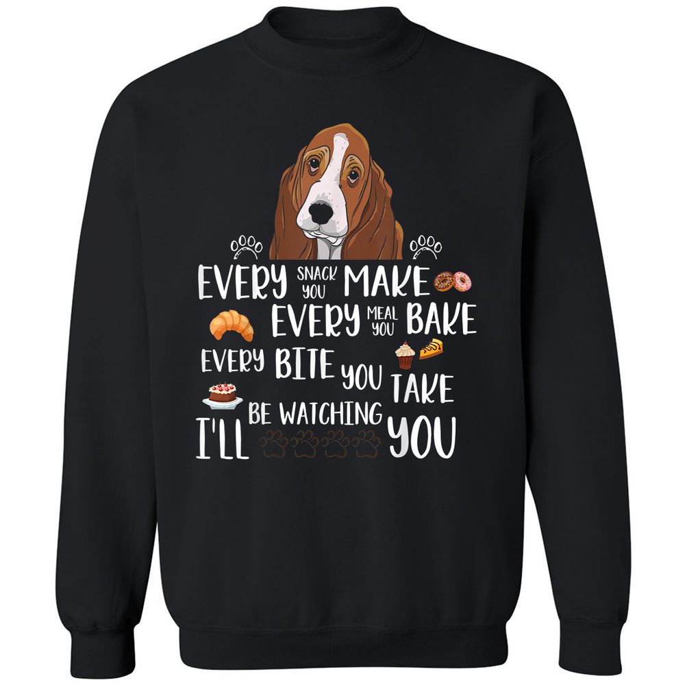 Classic Unisex Sweatshirt - 3RU2DTVY - Black - 1
