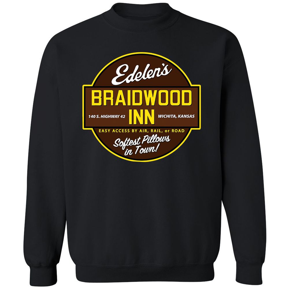 Classic Unisex Sweatshirt - 5B3VANW8 - Black - 1
