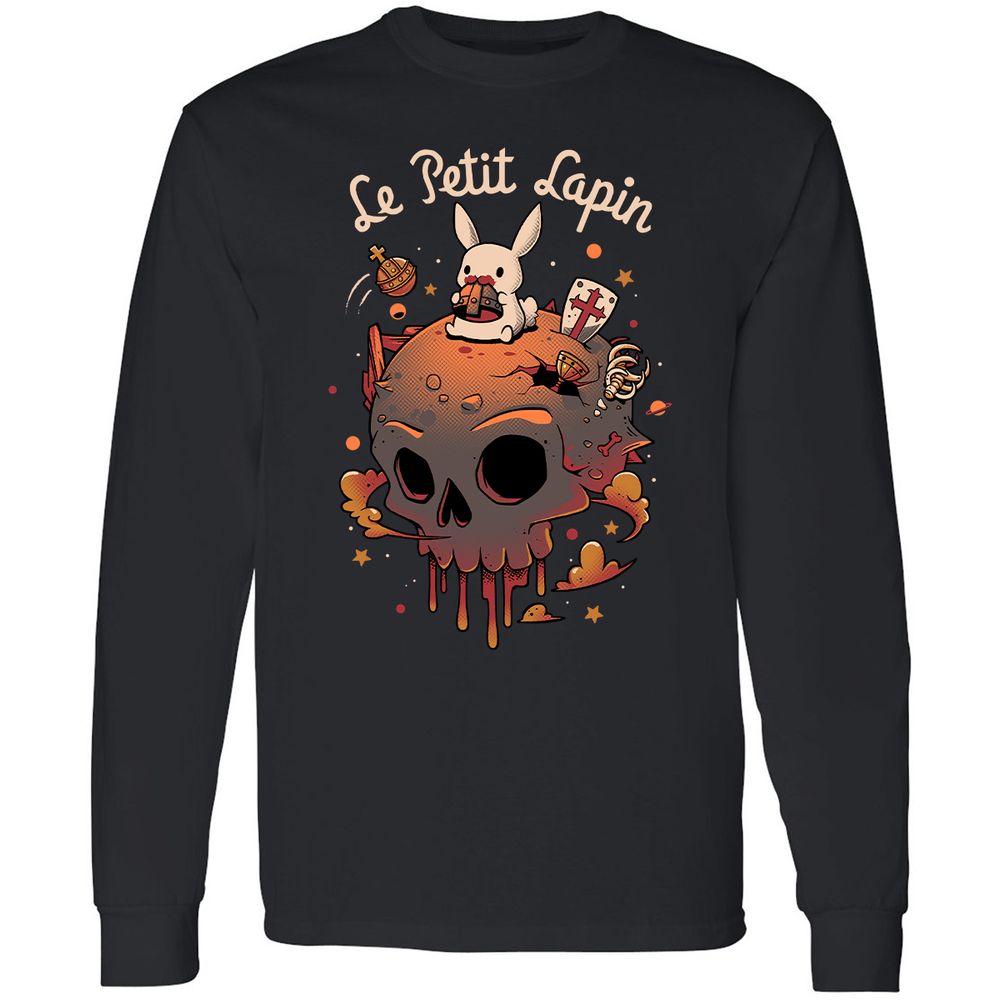 Long Sleeve T-Shirt - ZRDWRCVW - Black - 1