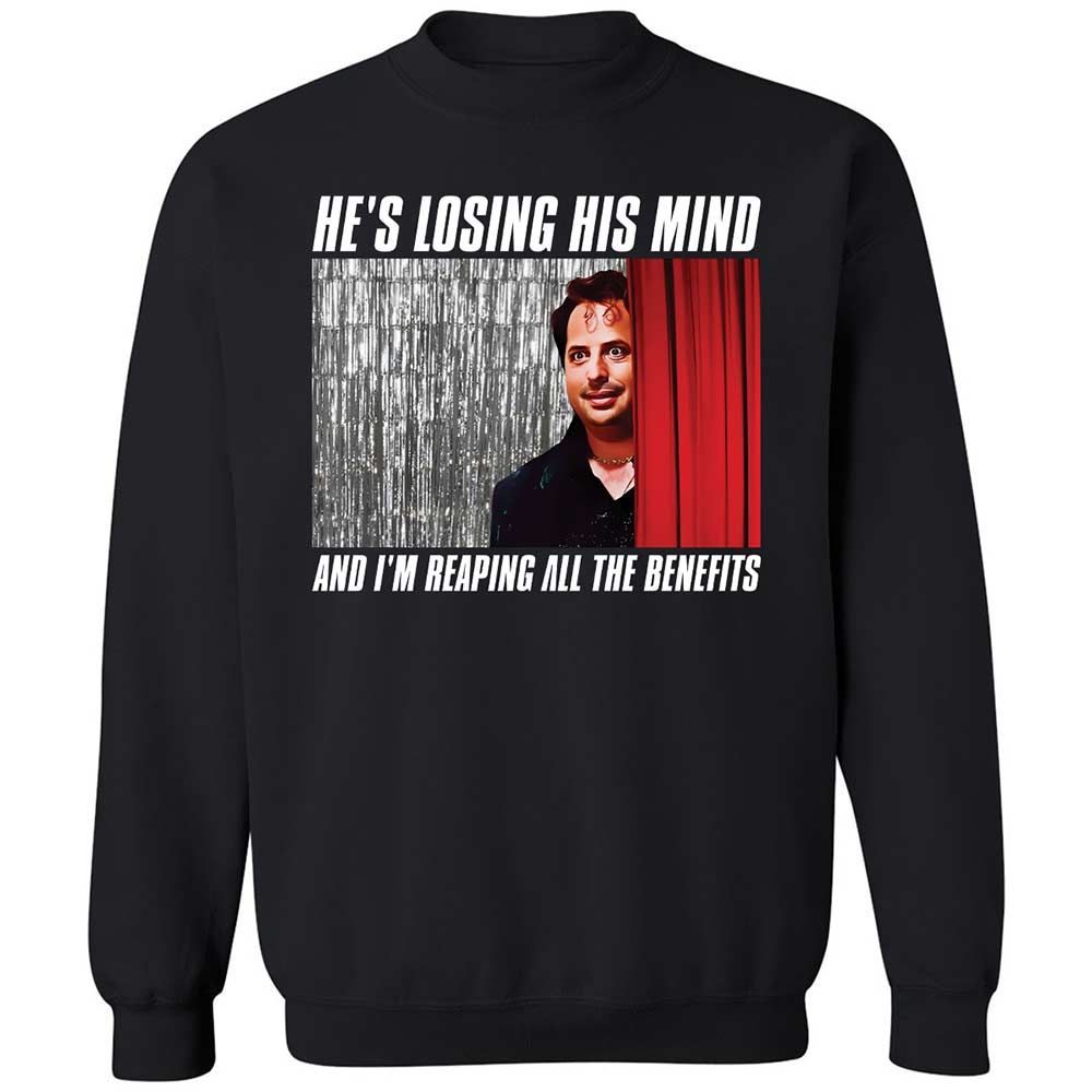 Classic Unisex Sweatshirt - FLWQJEGJ - Black - 1