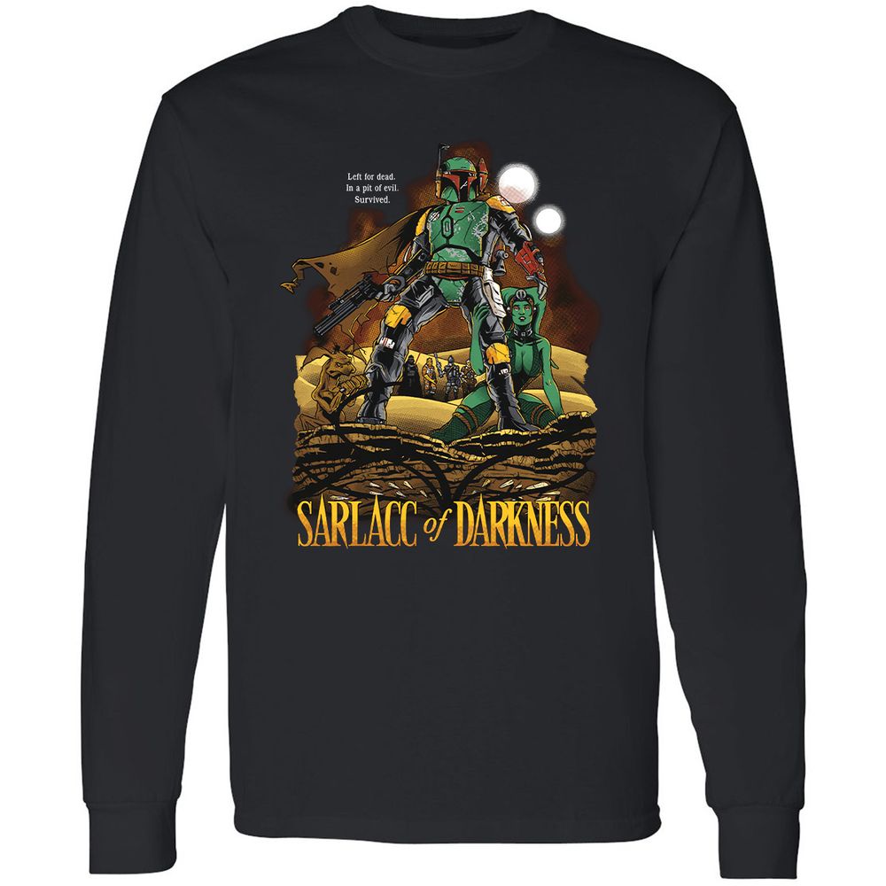 Long Sleeve T-Shirt - LWM1DCW8 - Black - 1