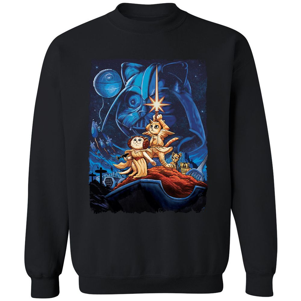 Classic Unisex Sweatshirt - M6EJG4DH - Black - 1