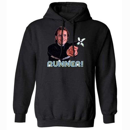 Classic Unisex Hoodie - HEQQX79G - Black - 1