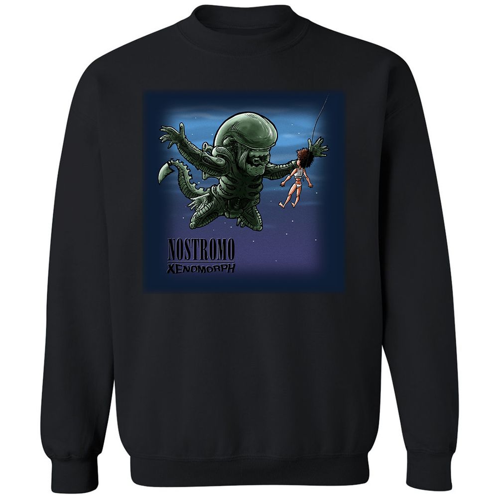 Classic Unisex Sweatshirt - F7N93CY8 - Black - 1