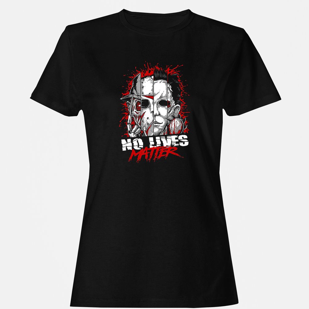 Women's T-Shirt - 4JPU8PE8 - Black - 1