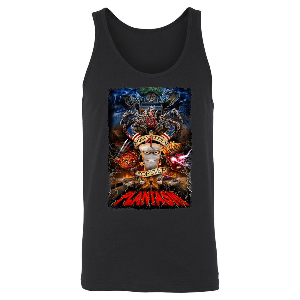 Unisex Jersey Tank - TKJ3D98W - Black - 1