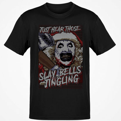 Slay Bells Jingling Classic Unisex T-Shirt - Black - 1