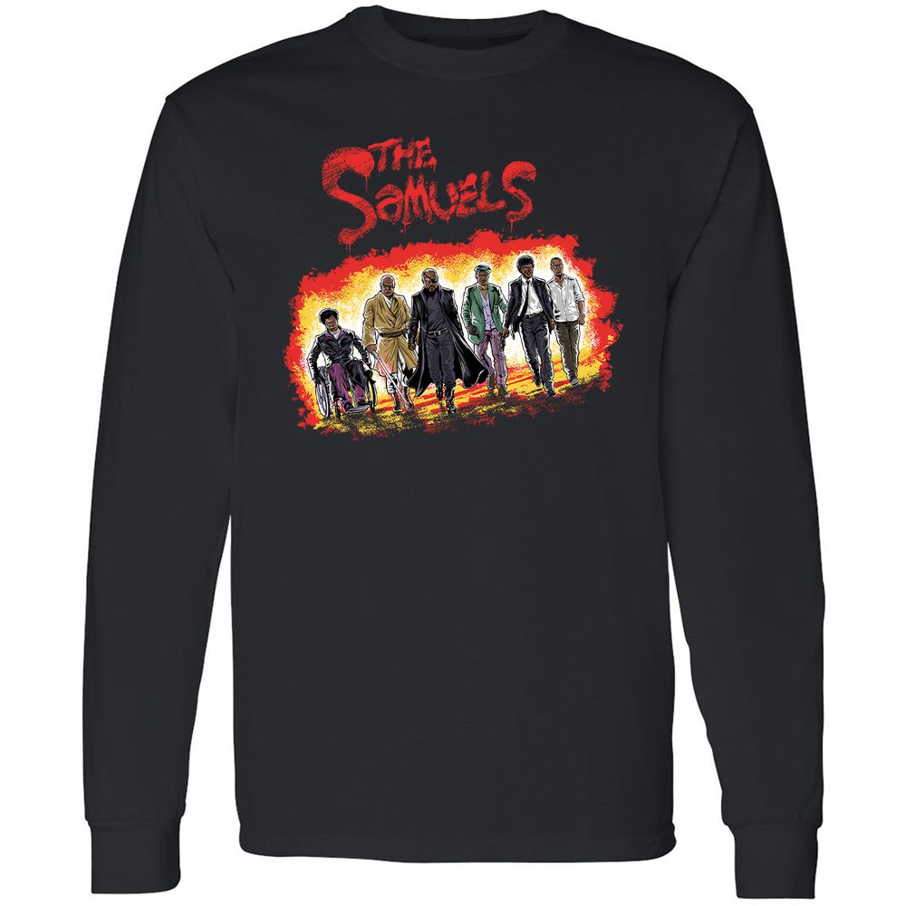 Long Sleeve T-Shirt - E9C8PS7L - Black - 1
