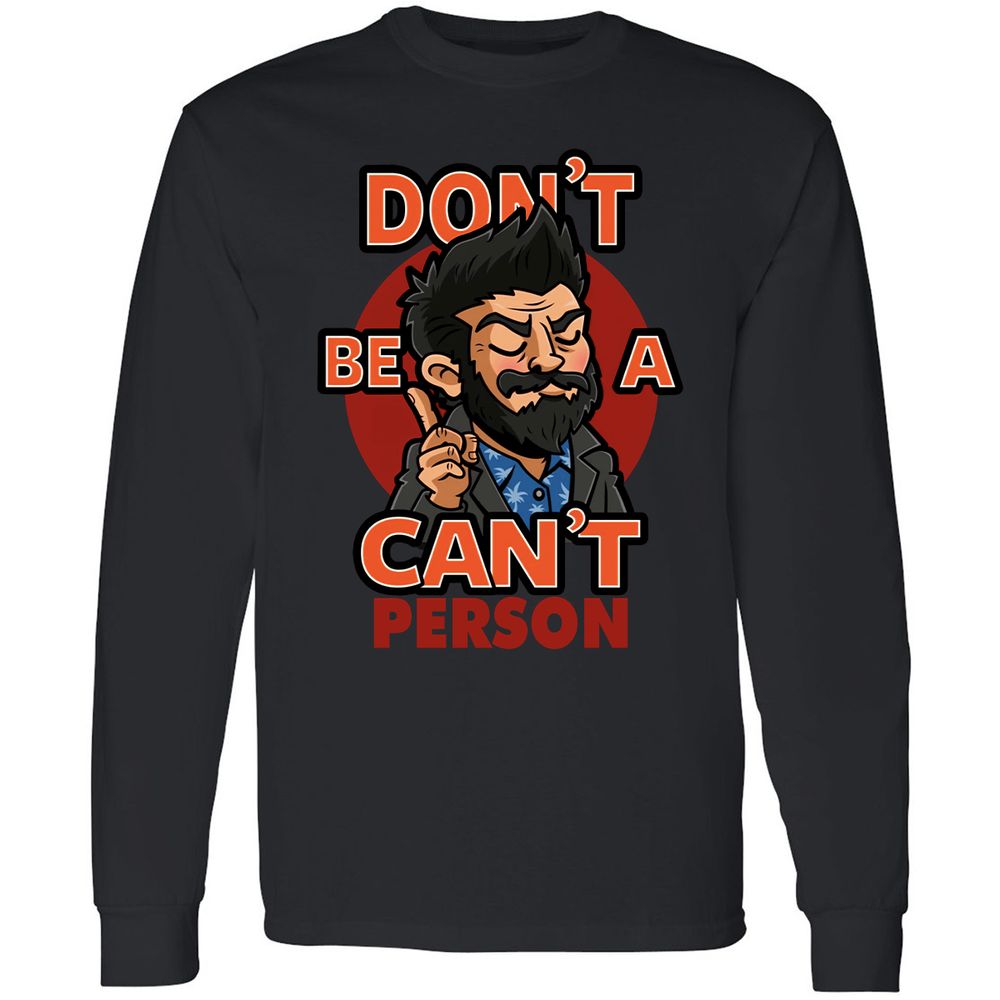 Long Sleeve T-Shirt - Q5VWLG6J - Black - 1