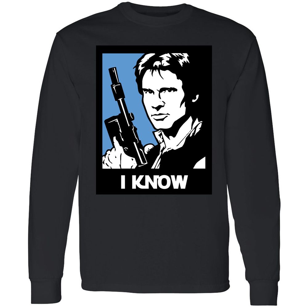 Long Sleeve T-Shirt - ADHCWV9S - Black - 1