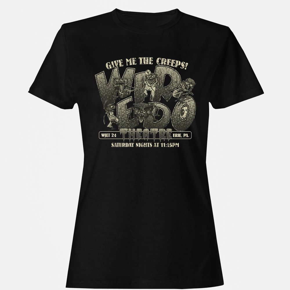 Women's T-Shirt - GZYLJ7J4 - Black - 1