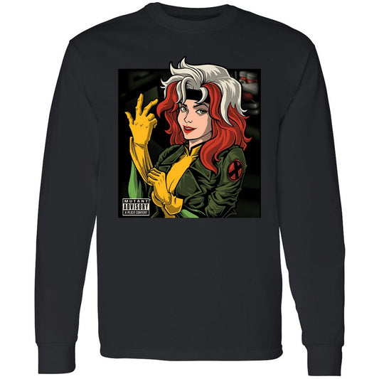 Long Sleeve T-Shirt - V7QJCZW4 - Black - 1