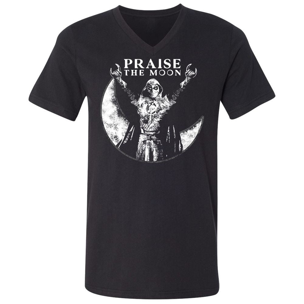 Unisex V-Neck T-Shirt - R1N1REXV - Black - 1