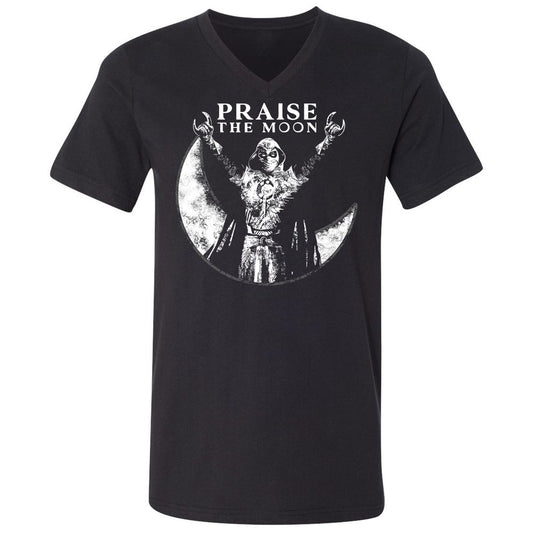 Unisex V-Neck T-Shirt - R1N1REXV - Black - 1