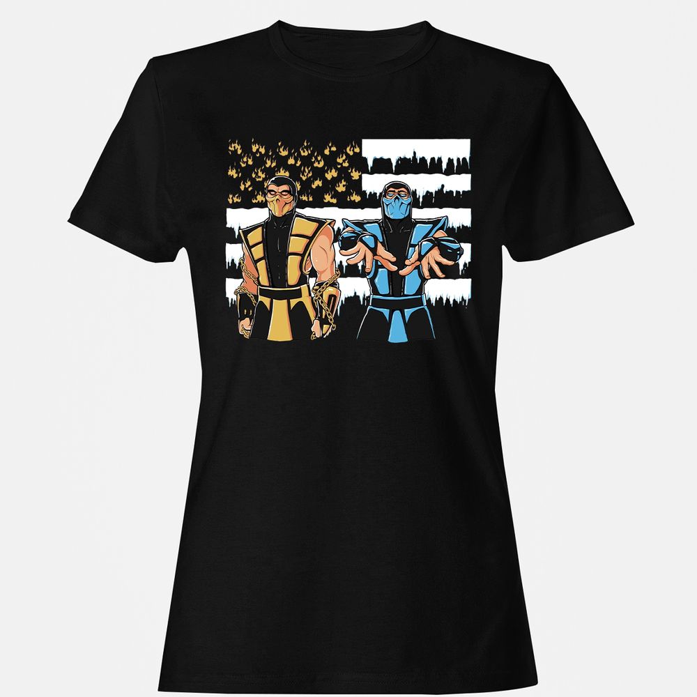 Women's T-Shirt - N4VBYQLL - Black - 1