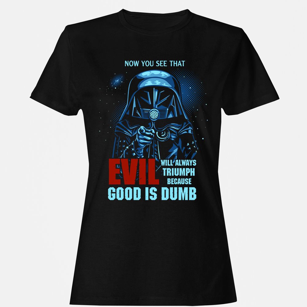 Women's T-Shirt - R4V2ZYJ7 - Black - 1