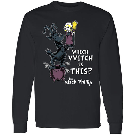 Long Sleeve T-Shirt - R47Z3BPG - Black - 1