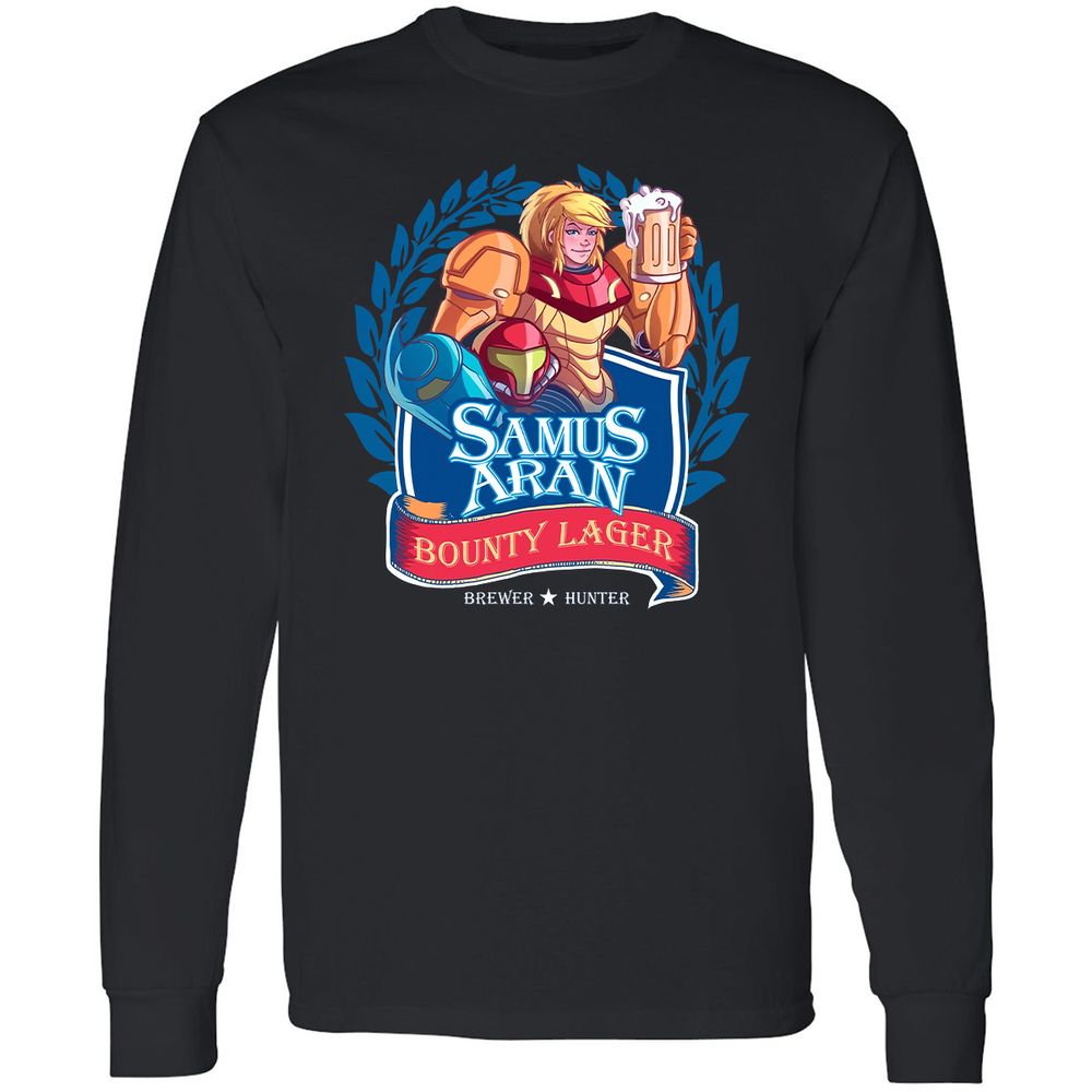 Long Sleeve T-Shirt - TS1RFXMP - Black - 1