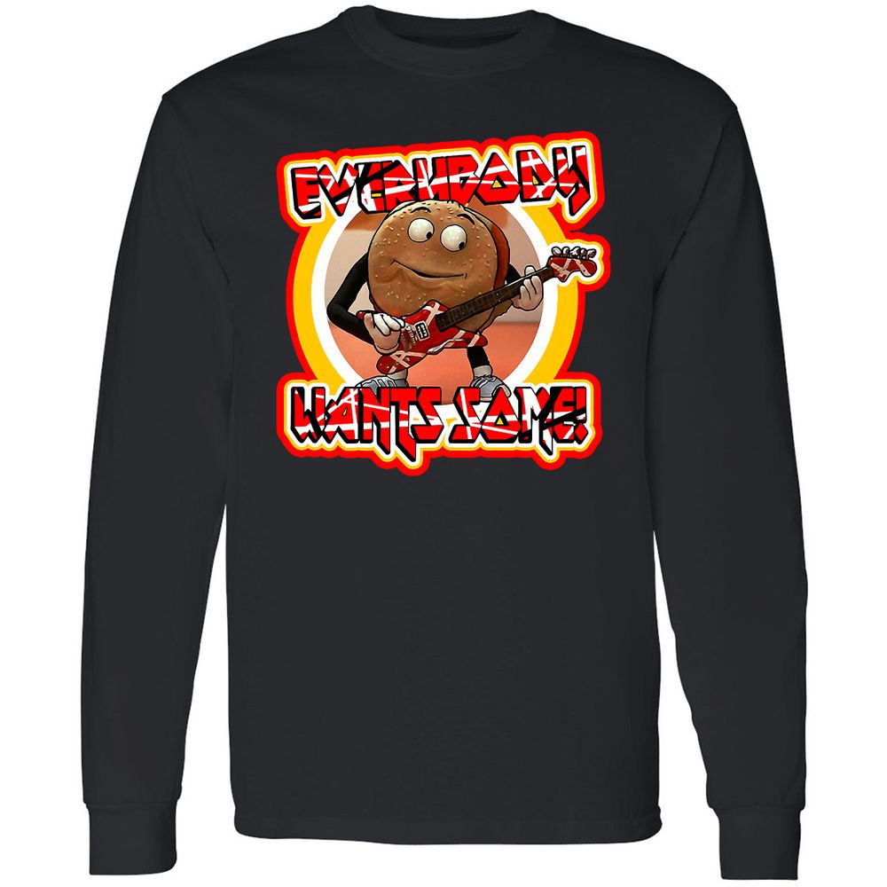 Long Sleeve T-Shirt - 6J3ZRZLM - Black - 1