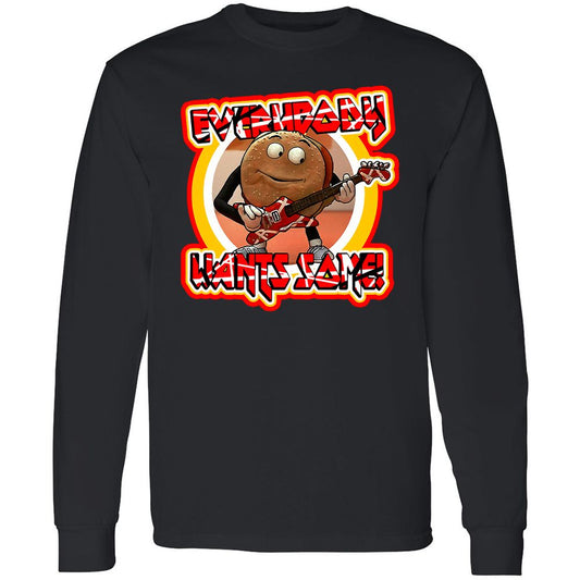 Long Sleeve T-Shirt - 6J3ZRZLM - Black - 1