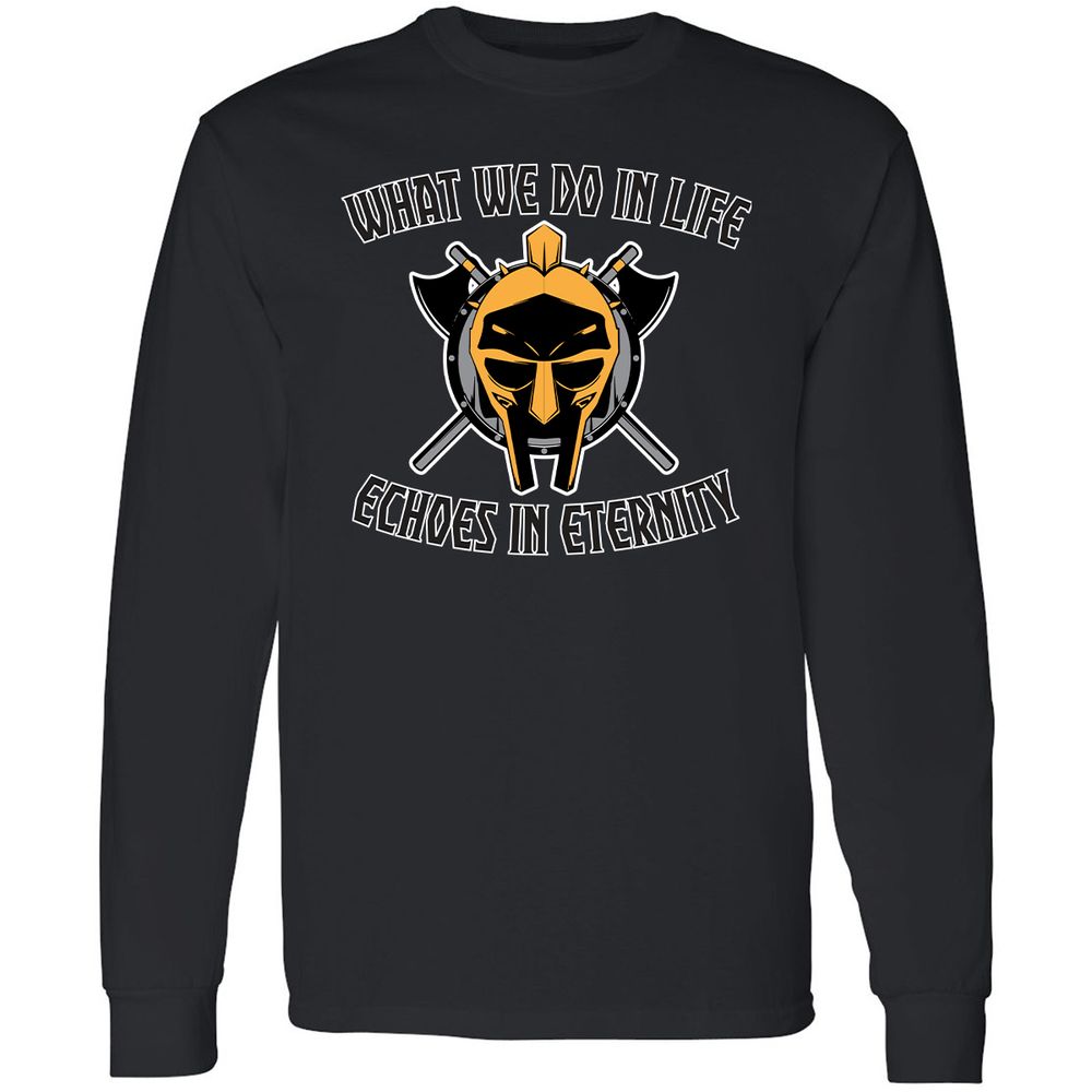 Long Sleeve T-Shirt - GY4HE3U3 - Black - 1