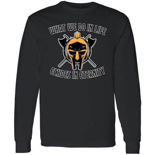 Long Sleeve T-Shirt - GY4HE3U3 - Black - 1