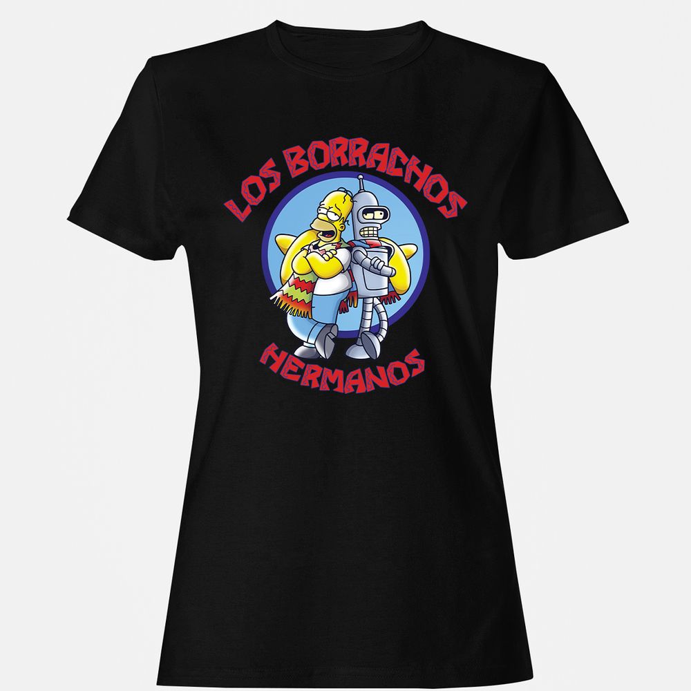 Women's T-Shirt - N3KQPNAC - Black - 1
