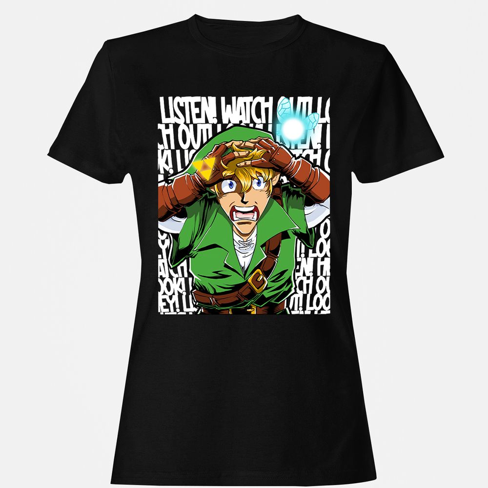 Women's T-Shirt - M64DG8KJ - Black - 1