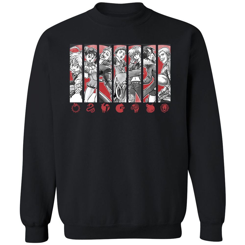 Classic Unisex Sweatshirt - 2KPS8ADF - Black - 1