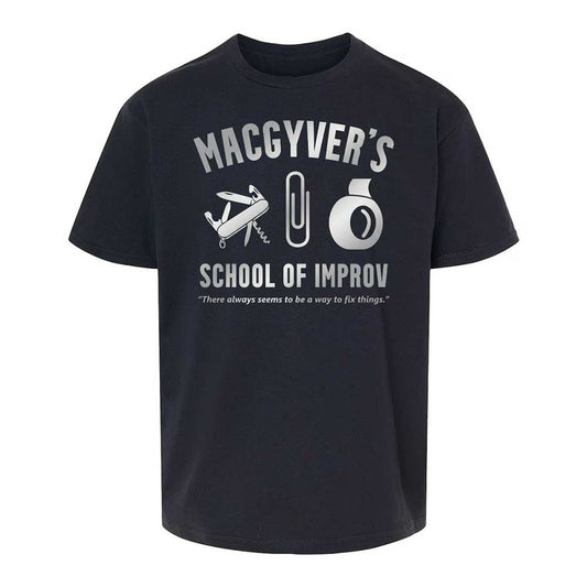 Kids T-Shirt - HKRX4P19 - Black - 1