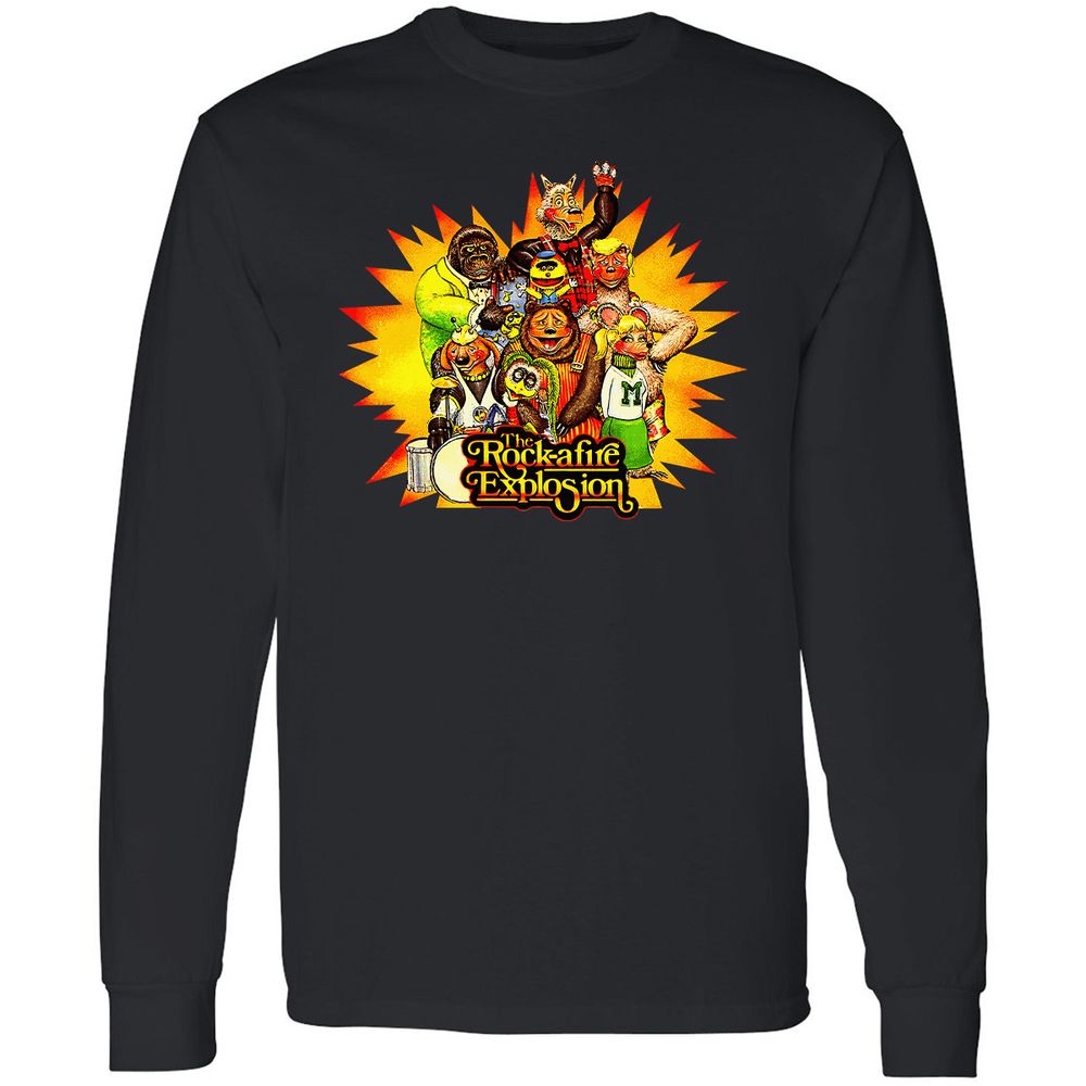 Long Sleeve T-Shirt - GG43RLSC - Black - 1