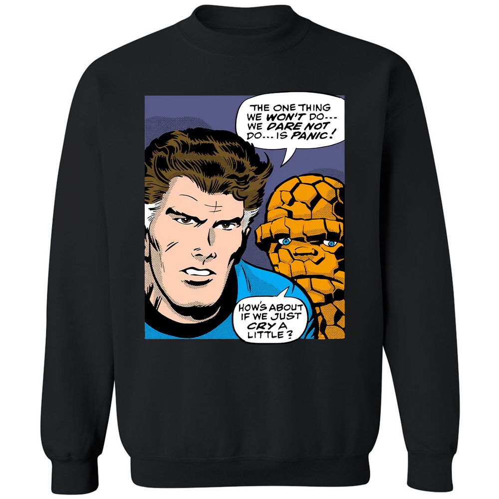 Classic Unisex Sweatshirt - CWPWJZ3Z - Black - 1