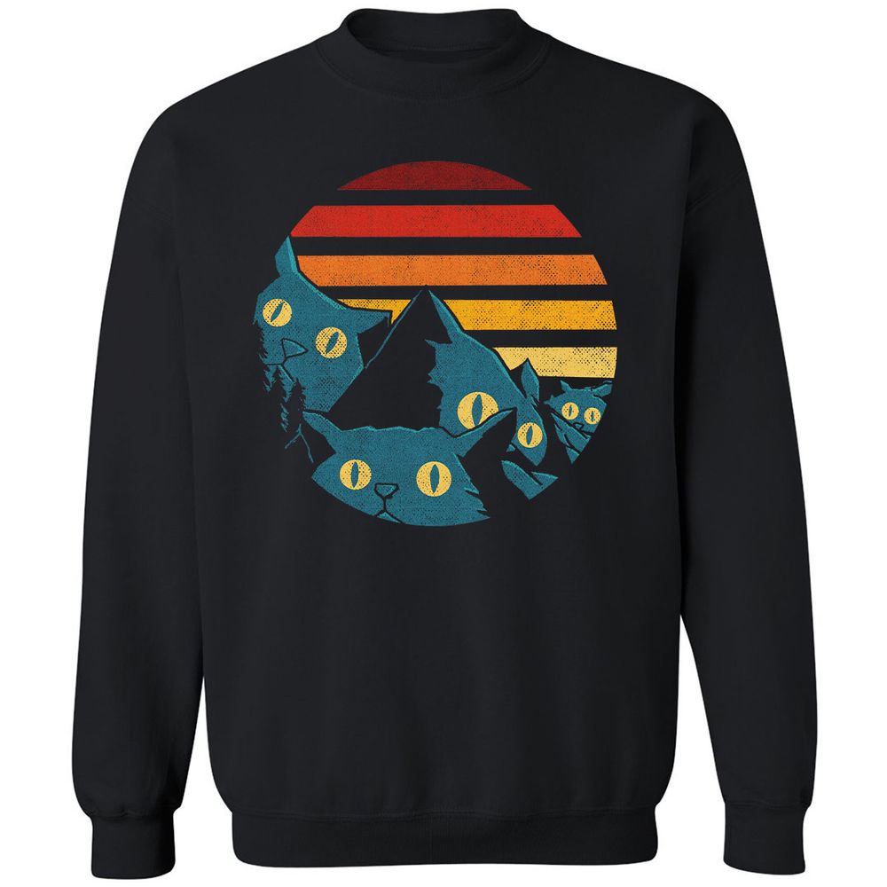 Classic Unisex Sweatshirt - B2G65Q85 - Black - 1