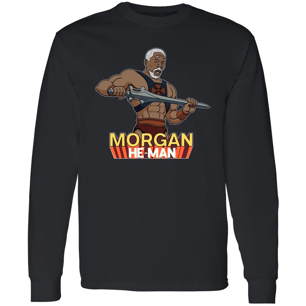 Long Sleeve T-Shirt - YXSGZR9C - Black - 1