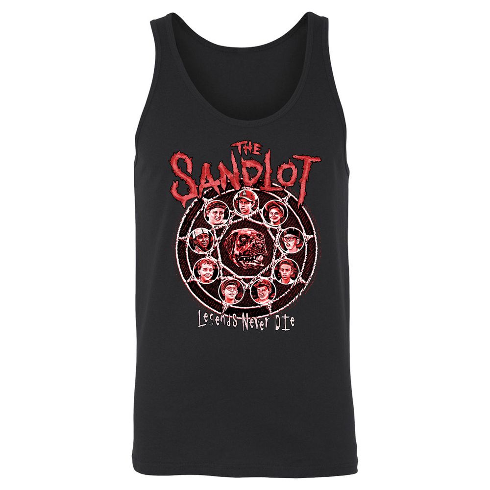 Unisex Jersey Tank - DJSHL549 - Black - 1