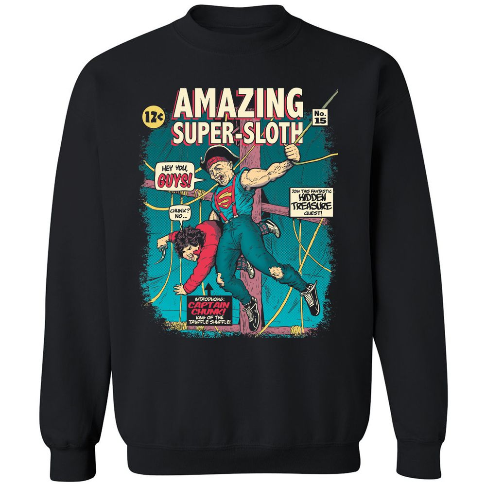 Classic Unisex Sweatshirt - U87URZAK - Black - 1