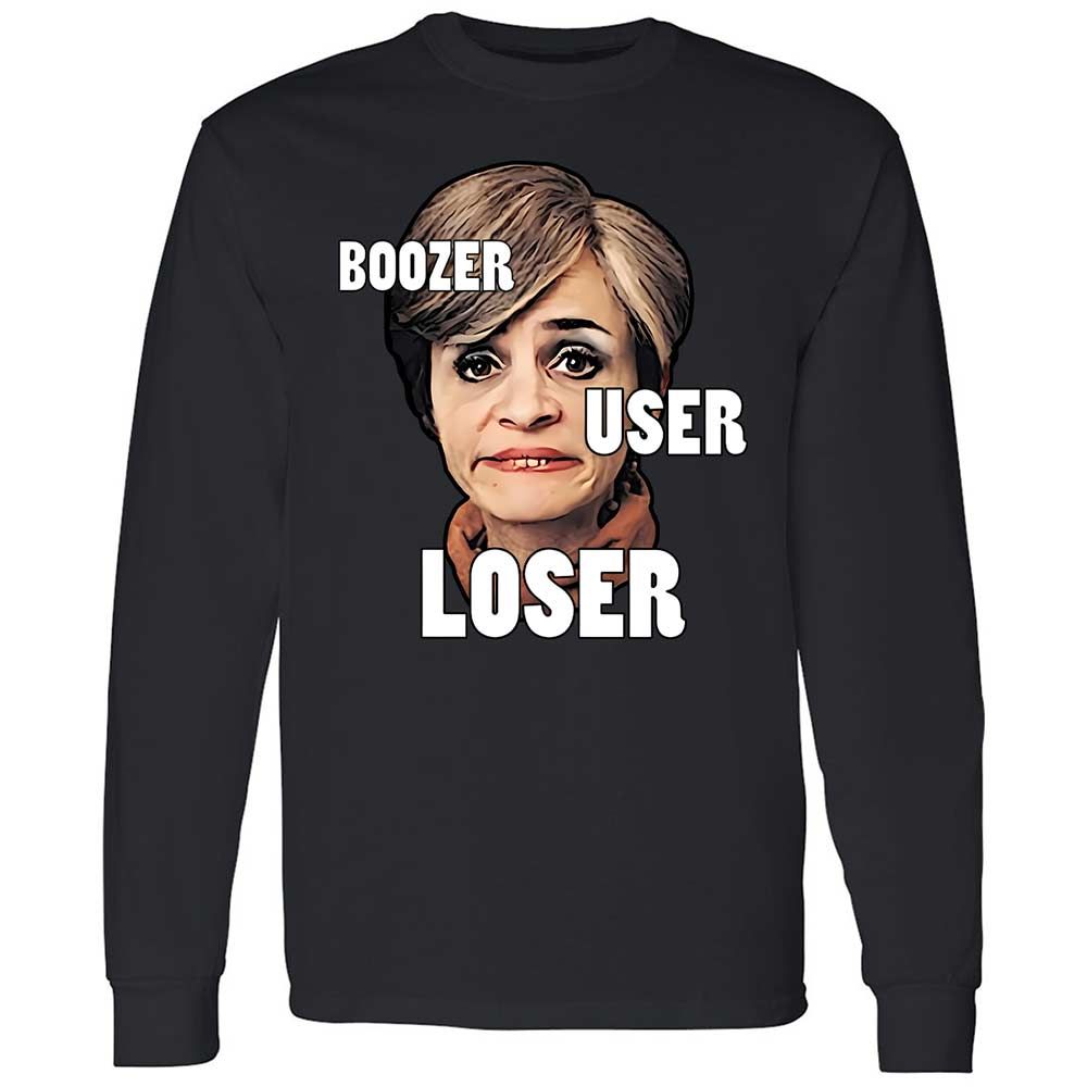 I was a boozer, a user, and a loser - Black - 1