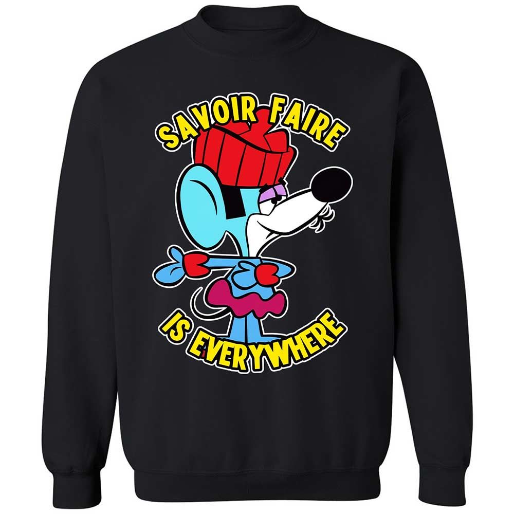 Classic Unisex Sweatshirt - HSG6RC1S - Black - 1