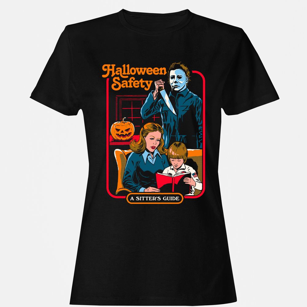 Women's T-Shirt - SQC631PK - Black - 1