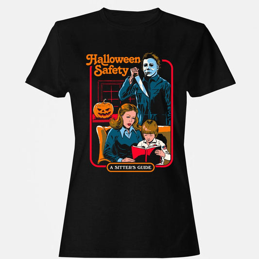 Women's T-Shirt - SQC631PK - Black - 1