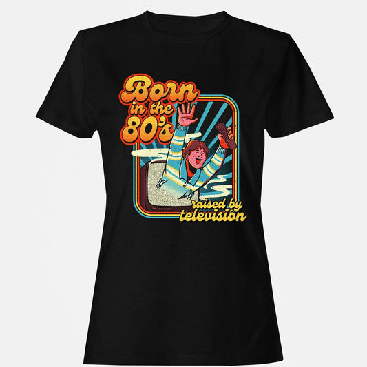 Women's T-Shirt - 9YCQ71X5 - Black - 1